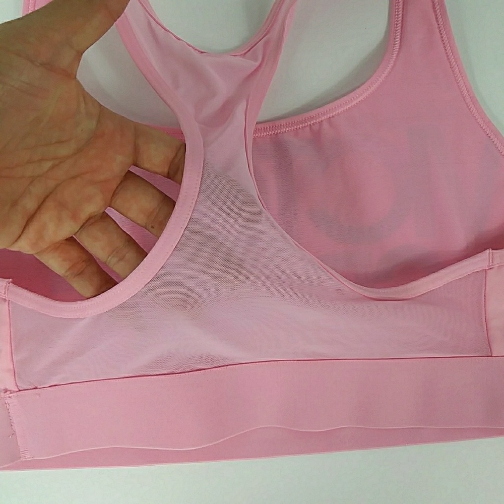 NWT Victoria Sport The Player Sports Bra Pink - Picture 5 of 8